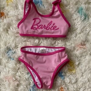 Pink Barbie Bikini Set 2T